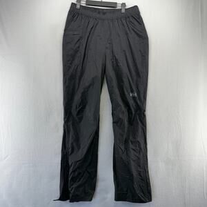 REI Essential Rain Pants Men's Medium Tall Black Performance Outdoor Waterproof